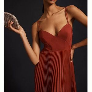 BLACK Anthropologie Strapless Dress